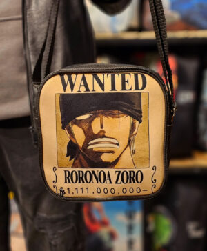 دوشی چرم طرح WANTED ZORO