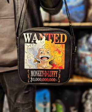 دوشی چرم طرح WANTED LUFFY