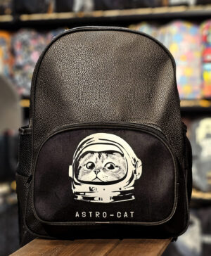 کوله پشتی چرم طرح ASTRO CAT