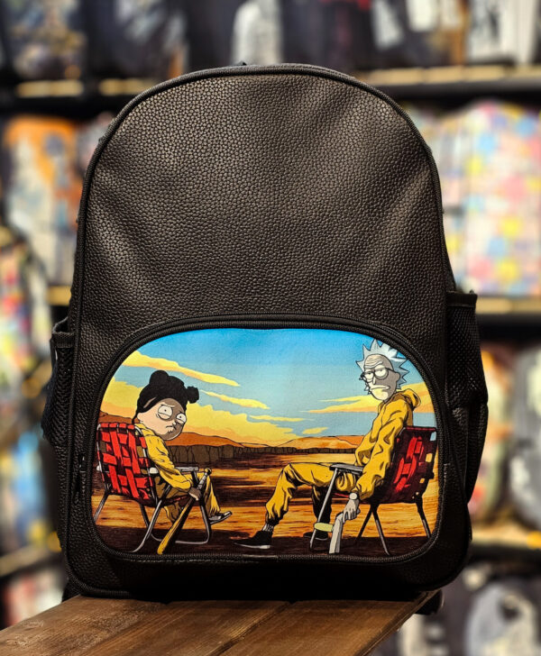 کوله پشتی چرم طرح BREAKING BAD