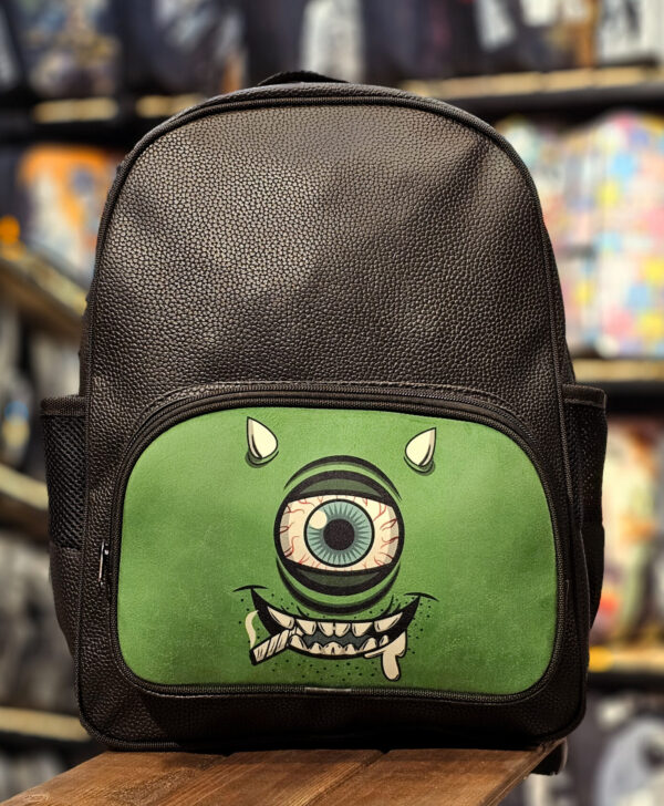 کوله پشتی چرم طرح MONSTER