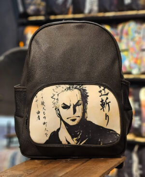 کوله پشتی چرم طرح ONE PIECE ZORO