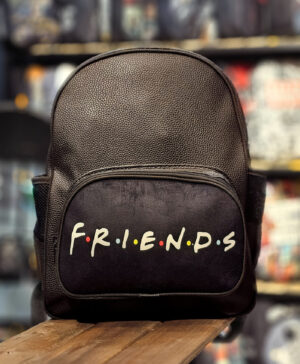 کوله پشتی چرم طرح FRIENDS