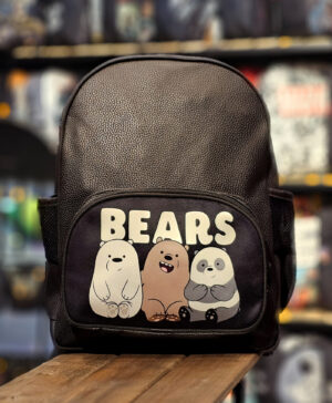 کوله پشتی چرم طرح BEARS