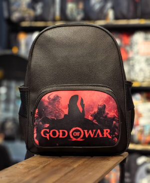 کوله پشتی چرم طرح GOD OF WAR