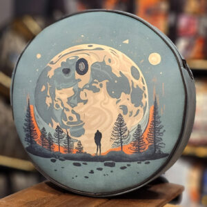 کوله گرد طرح  WHITE MOON