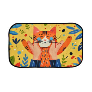 پادری مخمل نمدی طرح ORG CAT