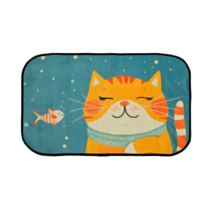 پادری مخمل نمدی طرح CAT FISH