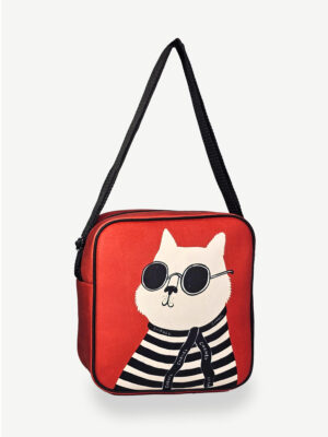 کیف دوشی بزرگ طرح CHANEL CAT