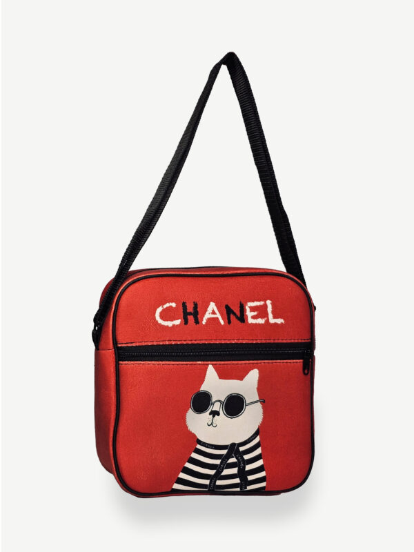 کیف دوشی بزرگ طرح CHANEL CAT