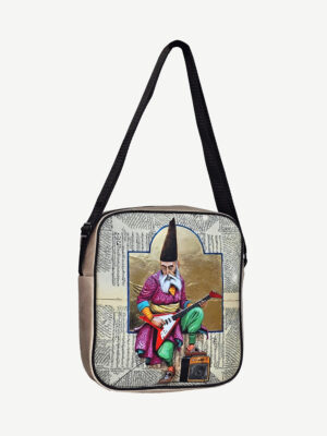 کیف دوشی بزرگ طرح THE ARTIST