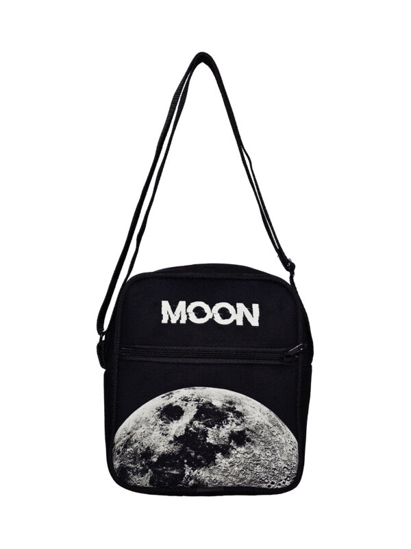 کیف رودوشی مخمل کوچک طرح MOON