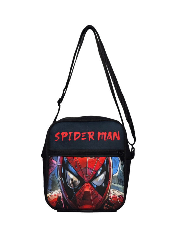 کیف رودوشی مخمل کوچک طرح  SPIDER MAN