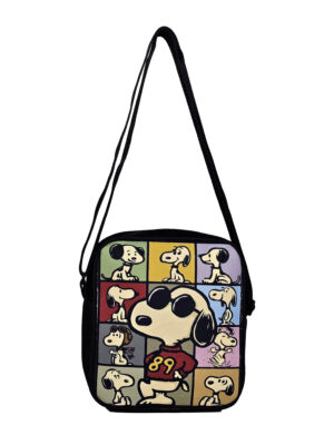 کیف رودوشی مخمل کوچک طرح SNOOPY