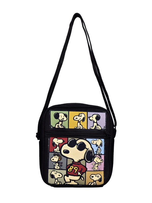 کیف رودوشی مخمل کوچک طرح SNOOPY