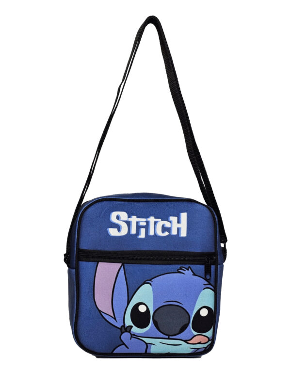کیف رودوشی مخمل کوچک طرح STITCH