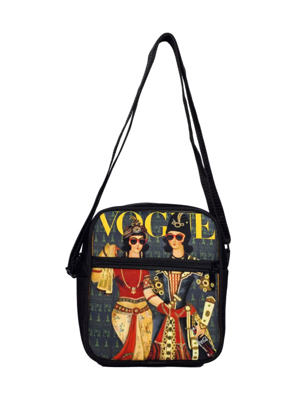 کیف رودوشی مخمل کوچک طرح VOGUE