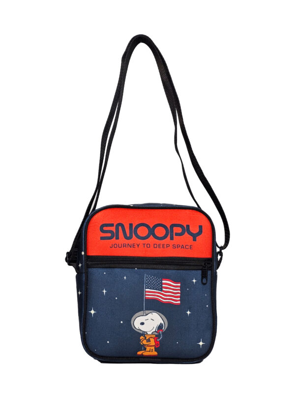 کیف رودوشی مخمل کوچک طرح SNOOPY