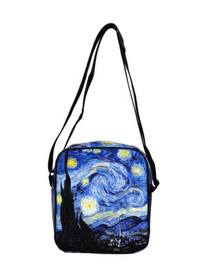 کیف رودوشی مخمل کوچک طرح STARRY NIGHT