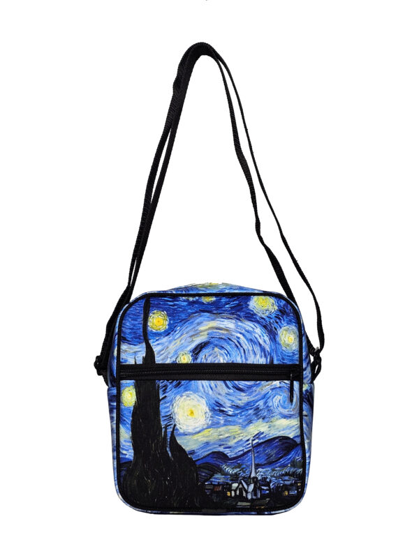 کیف رودوشی مخمل کوچک طرح STARRY NIGHT