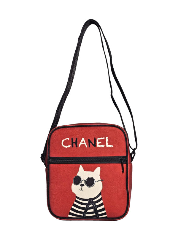 کیف رودوشی مخمل کوچک طرح CHANEL