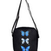 کیف رودوشی مخمل کوچک طرح MORPHO