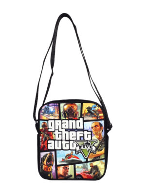 کیف رودوشی مخمل کوچک طرح  GTA V