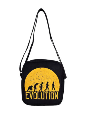 کیف رودوشی مخمل کوچک طرح EVOLUTION
