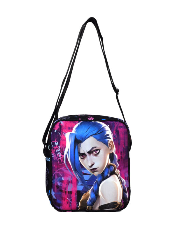 کیف رودوشی مخمل کوچک طرح  JINX