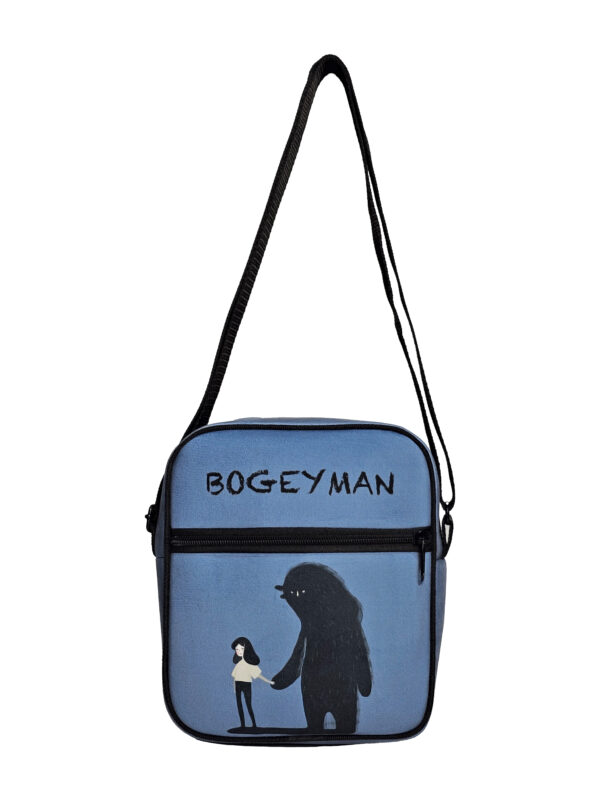 کیف رودوشی مخمل کوچک طرح BOGEYMAN