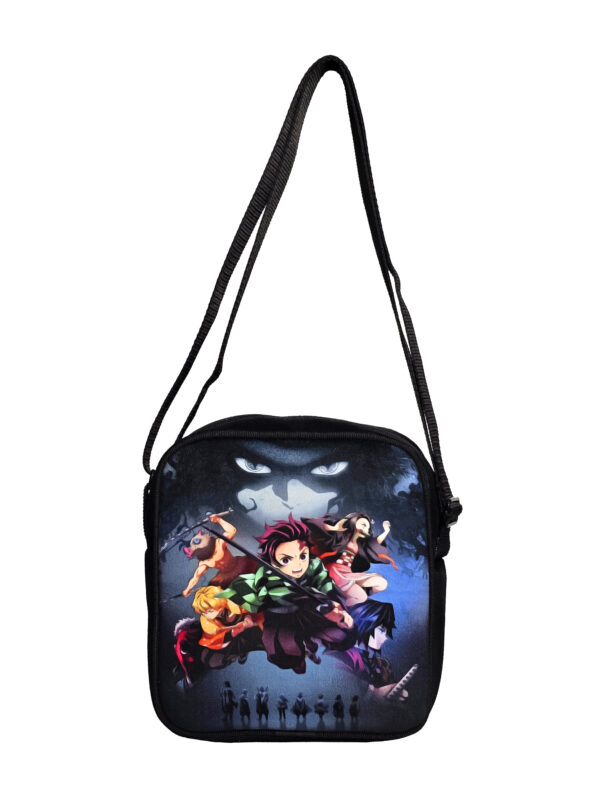 کیف رودوشی مخمل کوچک طرح DeMON SLAYER