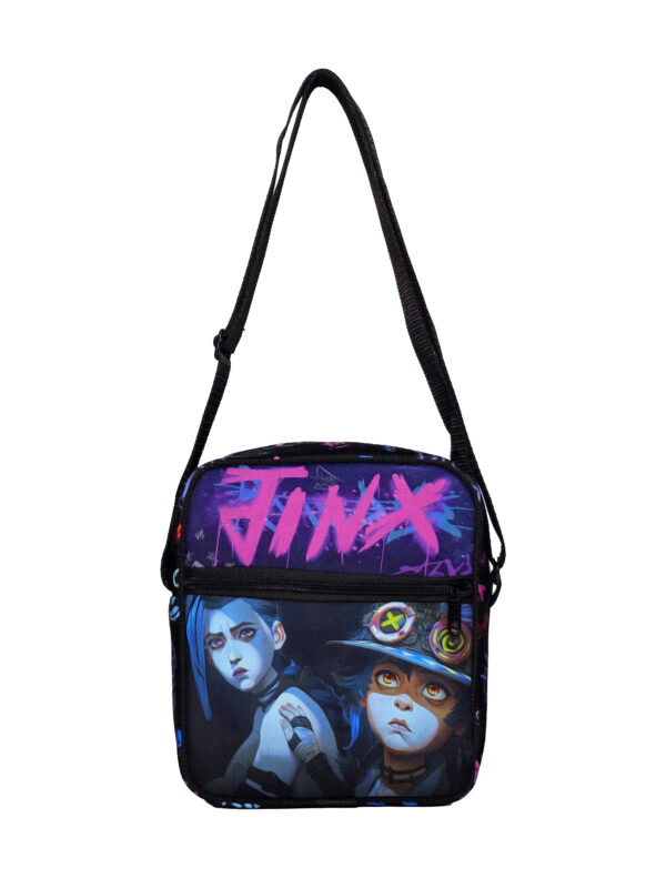 کیف رودوشی مخمل کوچک طرح  JINX