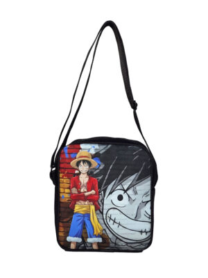 کیف رودوشی مخمل کوچک طرح  LUFFY