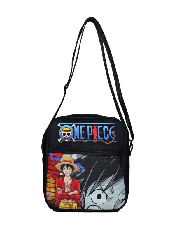 کیف رودوشی مخمل کوچک طرح  LUFFY