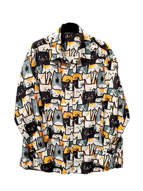 پیراهن فانتزی طرح YELLOW CAT